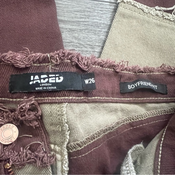 Jaded London low rise patched trousers - Picture 3 of 3